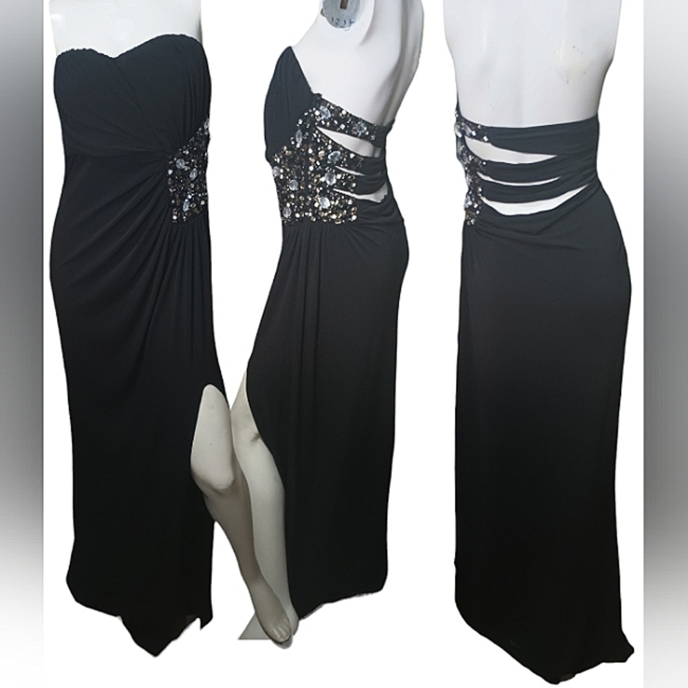 City triangles strapless sexy fashion dress